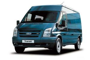 Текстильные коврики на FORD TRANZIT 1996-2008 (2 ковр)