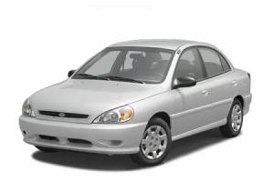 Текстильные коврики на KIA RIO 1 2000-2005