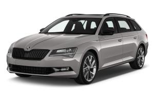 Эва-коврики на Skoda Superb III Левый руль Sw 2015-