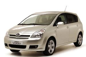 Эва-коврики на  Toyota Corolla Verso 5 Мест 2001 - 2009