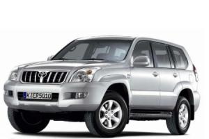 Эва-коврики на Toyota Land Cruiser Prado 120 SERIES 5D ПРАВЫЙ РУЛЬ 2002 - 2009